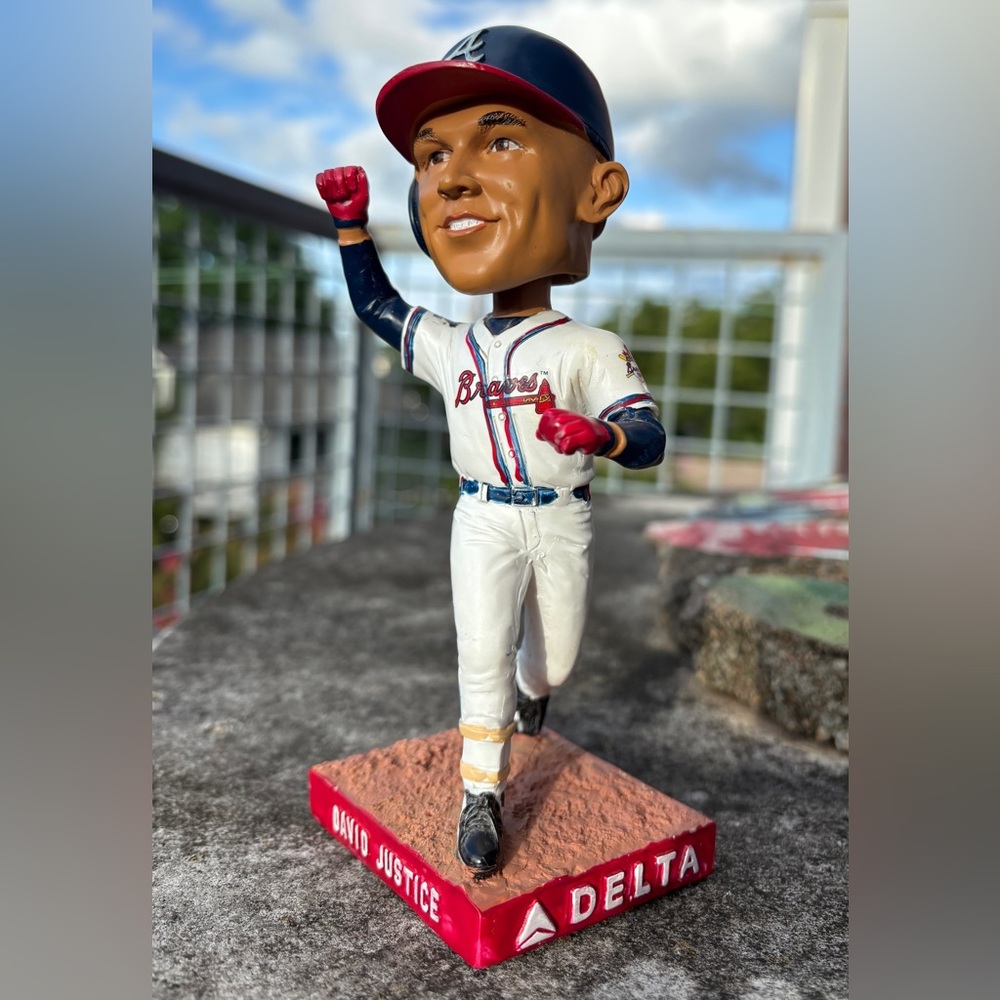 2015 David Justice Atlanta Braves Bobblehead